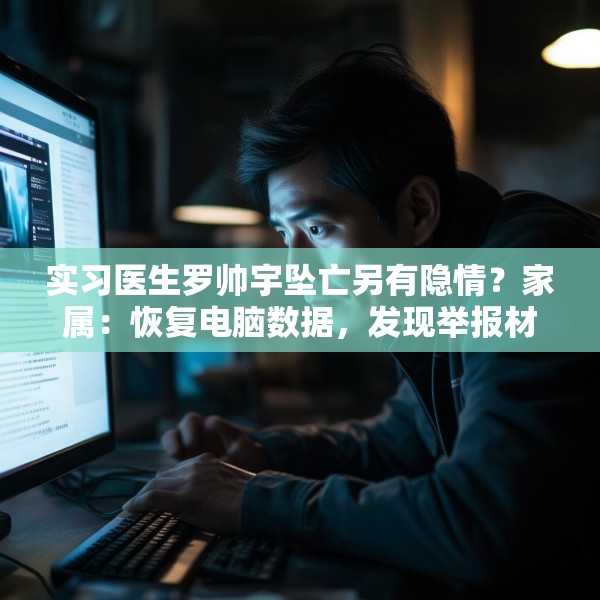 实习医生罗帅宇坠亡另有隐情？家属：恢复电脑数据，发现举报材料