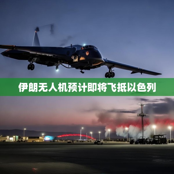 伊朗无人机预计即将飞抵以色列