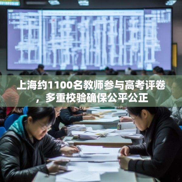 上海约1100名教师参与高考评卷，多重校验确保公平公正