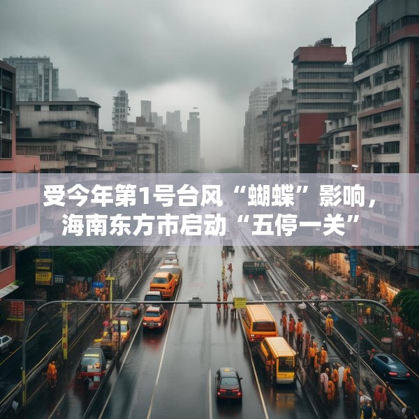受今年第1号台风“蝴蝶”影响，海南东方市启动“五停一关”