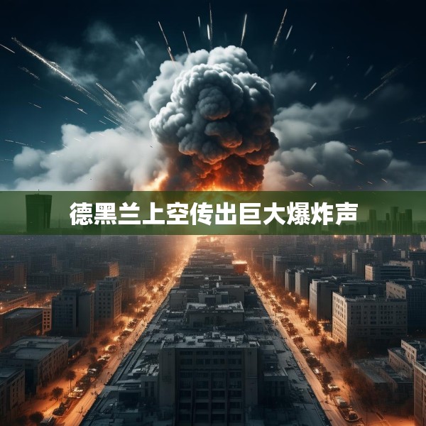 德黑兰上空传出巨大爆炸声