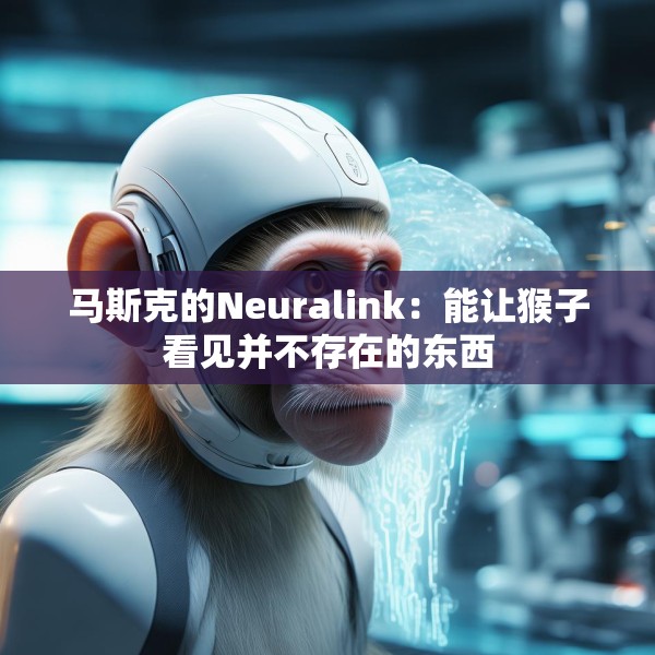 马斯克的Neuralink：能让猴子看见并不存在的东西