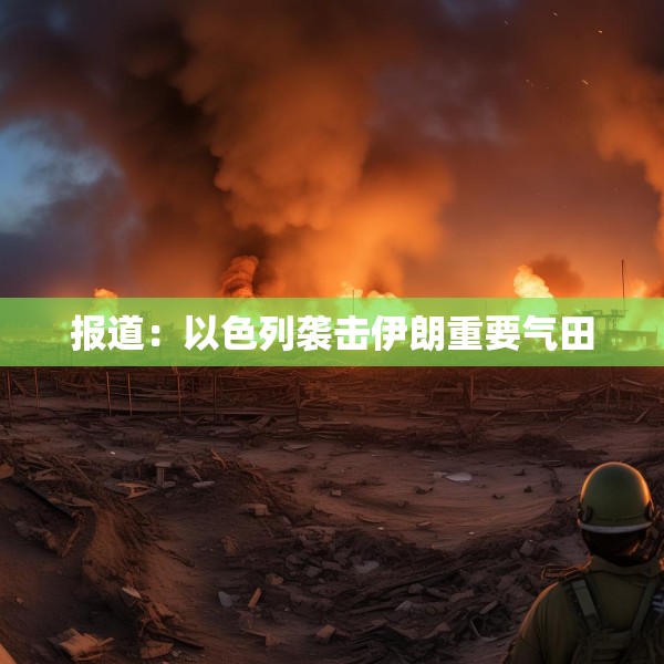 报道：以色列袭击伊朗重要气田