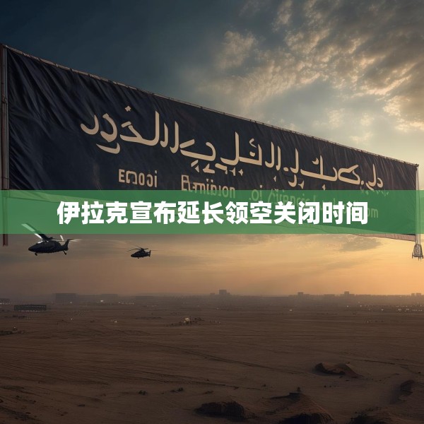 伊拉克宣布延长领空关闭时间