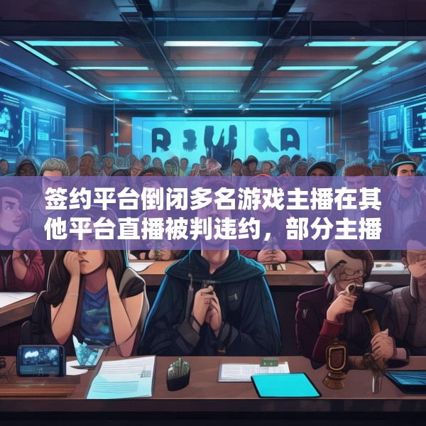 签约平台倒闭多名游戏主播在其他平台直播被判违约，部分主播已上诉