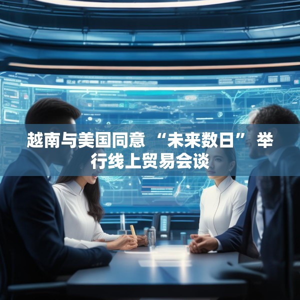 越南与美国同意 “未来数日” 举行线上贸易会谈