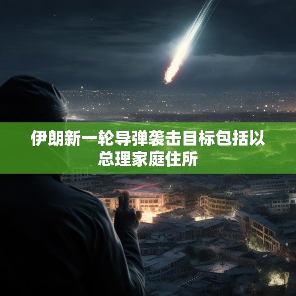 伊朗新一轮导弹袭击目标包括以总理家庭住所