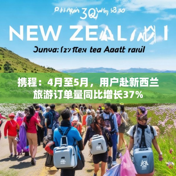 携程：4月至5月，用户赴新西兰旅游订单量同比增长37%